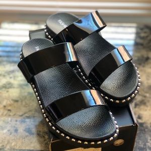 Fashion Nova Stud Sandals